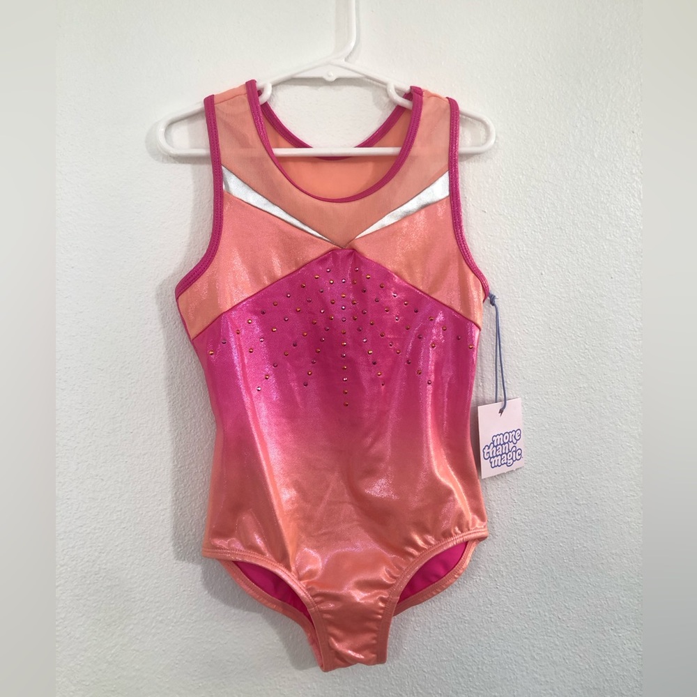 More Than Magic Pink and Orange leotard